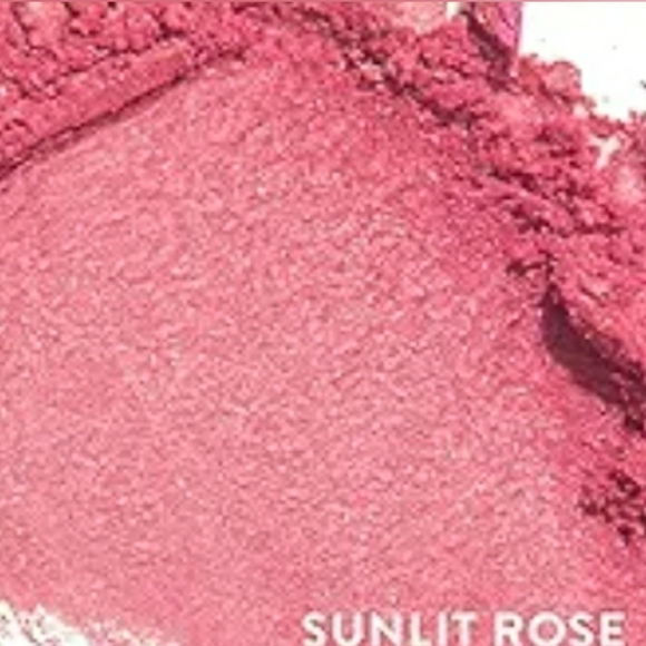 🦋 Laura Geller Baked Blush-N-Brighten Marbleized Blush (In Sunlit Rose) - Picture 7 of 9